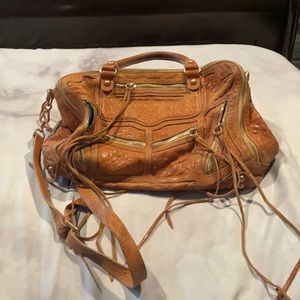 Tan Rebecca Minkoff crossbody bag
